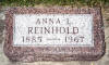 Marker for Anna L. Reinhold
