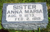 Marker for Anna Marie Reinhold