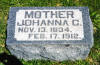 Marker for Johanna Reinhold